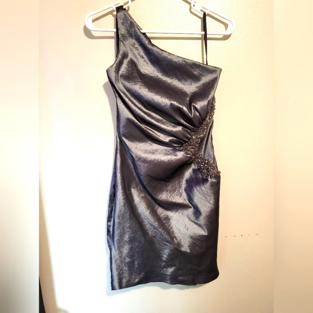Jessica McClintock grey dress size 6